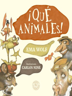 cover image of ¡Qué animales!